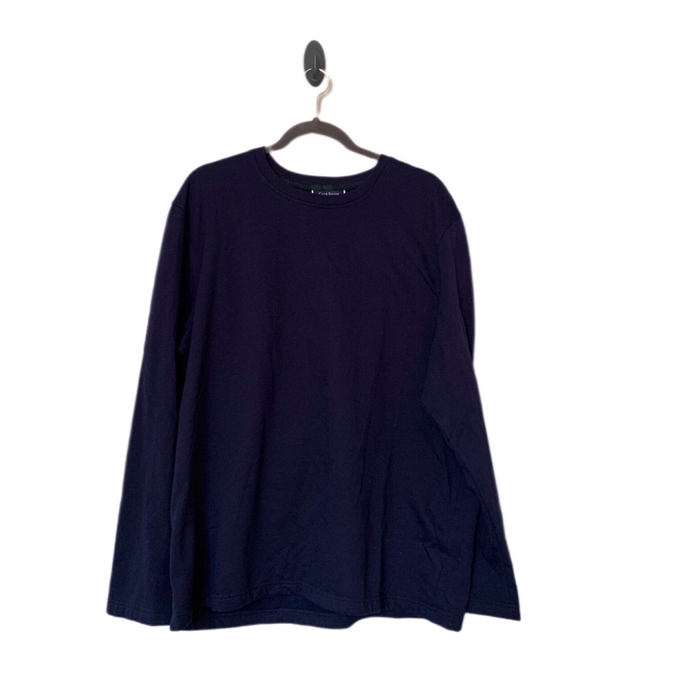 Club Room Thick Heavyweight Dark Blue Sweater Navy Crew Neck Warm Relaxed Fit XL